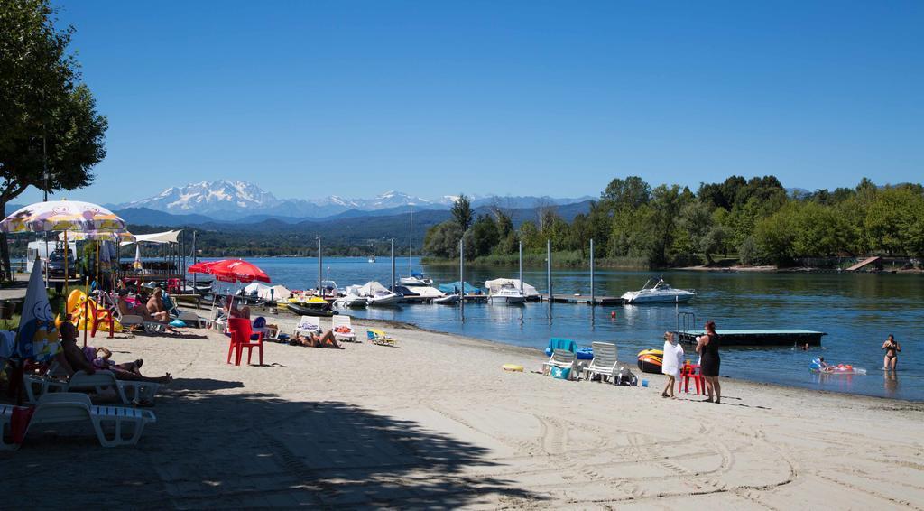 Camping Italia Lido Castelletto sopra Ticino Exterior foto